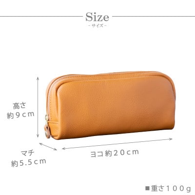 【本革 ポーチ】日本製 レザー 化粧ポーチ 牛革 小物入れ【apo-06cs-GG】