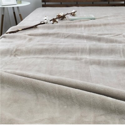 【2枚組】椿オイル加工 ふんわり綿毛布 シングルサイズ(140×200cm)CNM-101-2P