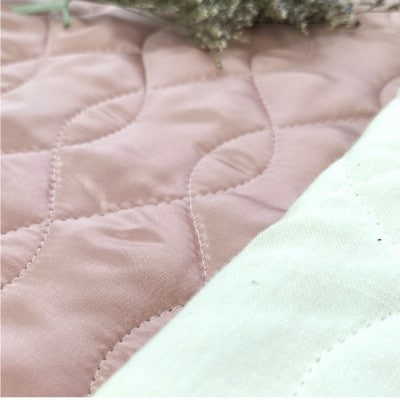【2枚組】プレミアムシルク100%リバーシブル枕パッド 【43×63cm】ピンク