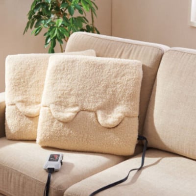 洗えるカバー付きホットマルチヒーター　アイボリー