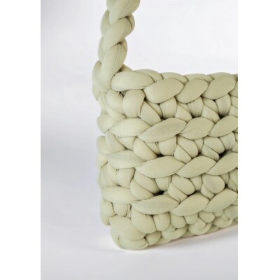 クリームバゲットバッグ