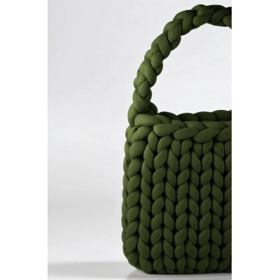 グリーン トートバッグ