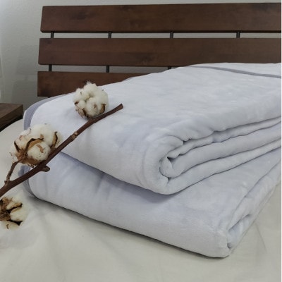 【シングルサイズ】『ほっ』とするやさしい暖かさの綿毛布  SH-36902S
