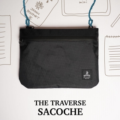 X-Pacの軽量薄型サコッシュ