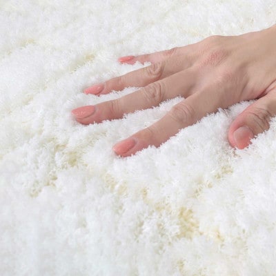 日本製 バスマット 60cm×90cm 【ゆきふみ】 抗菌 防臭 吸水 防汚 滑り止め加工