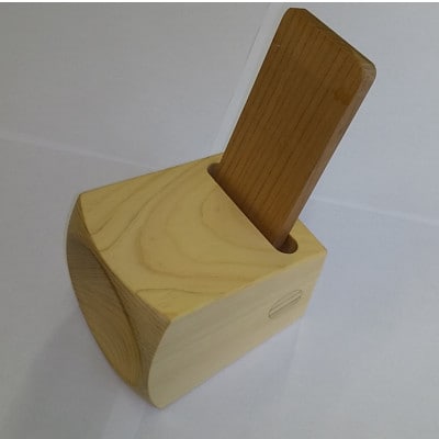 ウッドスピーカー(スマートフォン用)