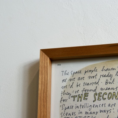 Wood Frame チェリー　A4サイズ 計1セット