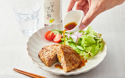 大阪府和泉市産のみかんを使った「いずみぽん酢」300ml入り6本セット。道の駅でも好評発売中!