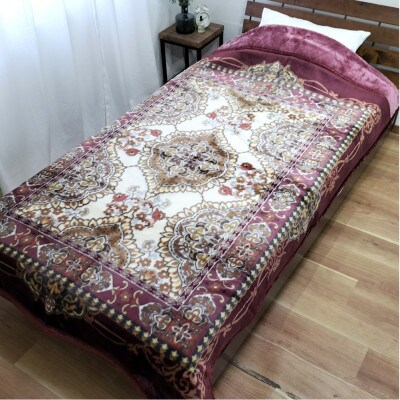 【シングル2枚組】贅沢カシミヤウール混わた入り嵩高毛布  CAK-162-2P