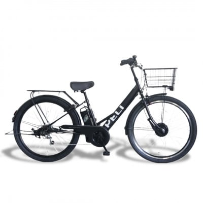 【100%完成車納品】 PELTECH　27.5　V型電動アシスト自転車外装6段 TDA-728L