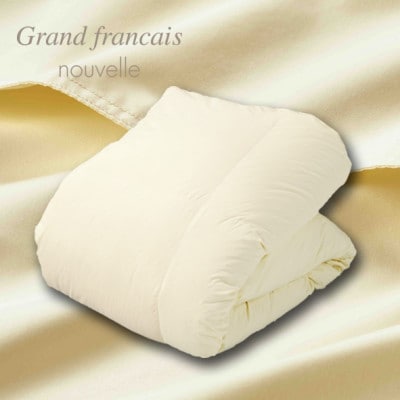 【シングル】ファータッチニューマイヤーあったかふんわか毛布＆羽毛布団ダウン85%【複数個口で配送】