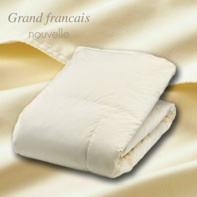 【シングル】ニューマイヤーあったかふんわか毛布＆肌掛け羽毛布団ダウン85%【複数個口で配送】