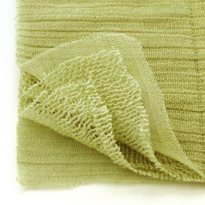 刺繍高吸水ガーゼハンカチ8枚セット(四重織シャリ感ガーゼ)和泉木綿　ミモザの花の刺繍入り