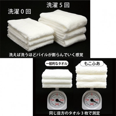 フェイスタオル4枚セット スーパーZEROパイル使用 (色:アドビローズ)　泉州こだわりタオル