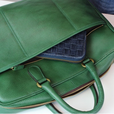 【ビジネスバッグ】本革 ビジネスブリーフ 通勤バッグ 2way 通勤/OL【at-17ns-GR】