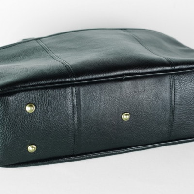 【ビジネスバッグ】本革 ビジネスブリーフ 通勤バッグ 2way 通勤/OL【at-17ns-BK】