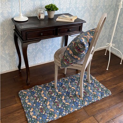 【ソファーパッド3人掛用50×150】ベストオブモリス  いちご泥棒NB　 MR-5015I-NB