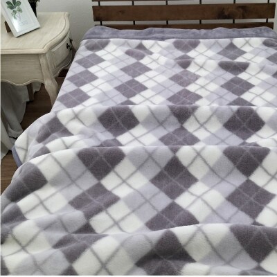 【ロング】 吸湿発熱ボリューム2枚合わせ毛布 140×220cm  2枚組  JM-2203L-2P