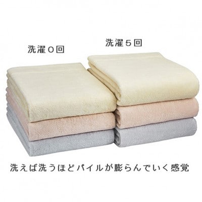 タオルケット スーパーZEROパイル使用 (色:ホワイト)　泉州こだわりタオル