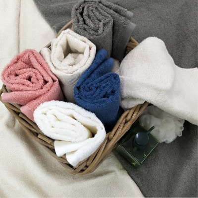 【バスタオル3枚組】オーガニックコットンバスタオル(60×120cm) 彩りプレーン