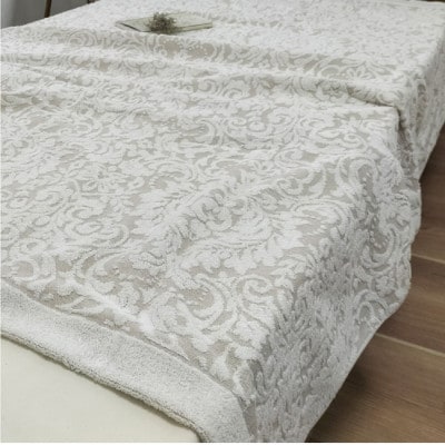 【2枚組】贅沢ジャガード織りタオルケット　シングルサイズ(140×190cm) SNT-10T-2P