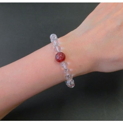 お地蔵様の御利益ブレス  赤めのう