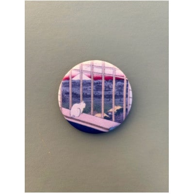 和泉市久保惣記念美術館オリジナル缶バッジ　3点セット(日本画)