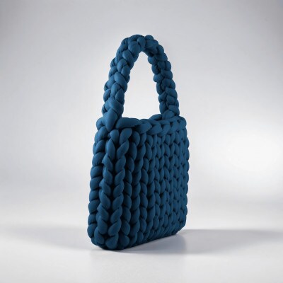 ネイビー トートバッグ