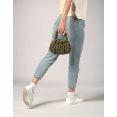 グリーンベビーバッグ