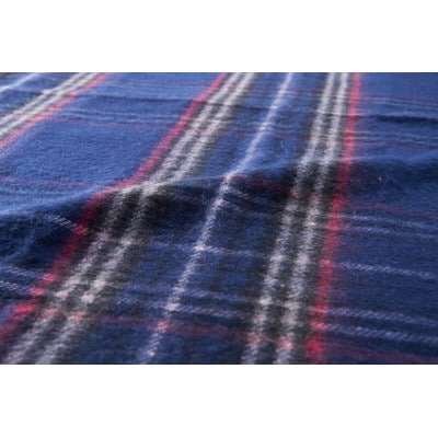 ホットスローケット　(電気ブランケット)　ネイビーブルー(約170×130cm)