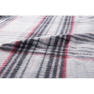 ホットスローケット　(電気ブランケット)　シルバーグレー(約170×130cm)