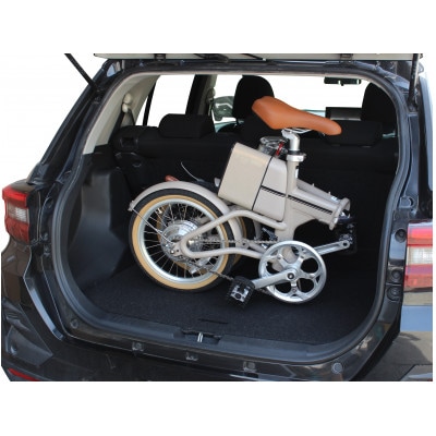 電動アシストオリタタミ自転車　tabico　mini　ナイトブラック【配送不可地域：沖縄県】