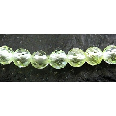 ペリドット・ファセットカットブレスレット【配送不可地域：沖縄県】