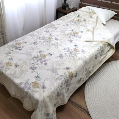 【シングルサイズ】『ほっ』とするやさしい暖かさの綿毛布  SH-36901S