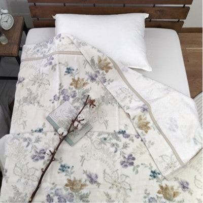 【シングル2枚組】『ほっ』とするやさしい暖かさの綿毛布  SH-36901S-2P