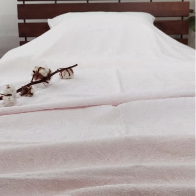 【シングル3枚組】『軽やか』で洗濯しやすい綿100%タオルケット 140×190cm 5164-3P