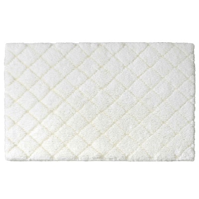 日本製 バスマット 60cm×90cm 【ゆきふみ】 抗菌 防臭 吸水 防汚 滑り止め加工