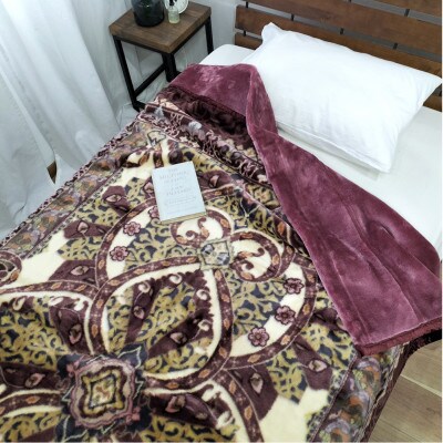 【シングルサイズ】吸湿発熱シルキータッチ2枚合わせ毛布 ピンク1枚 YO-4700-PI