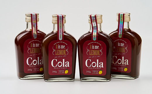 クラフトコーラ(和泉市産レモン使用)　4本セット
