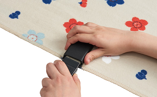 電気綿掛敷兼用毛布 ワイド(電気毛布)(約190×140cm)