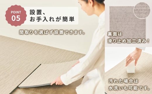 最大82%の音をカットする防音タイルカーペット「防音専科」8枚セット ホワイト