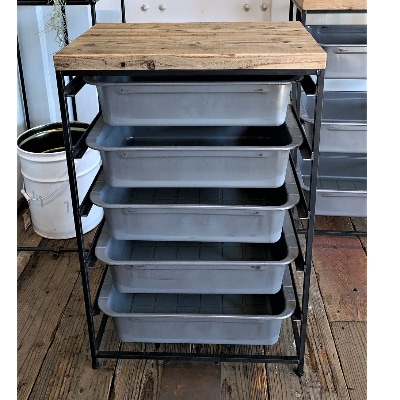 COBA(26)5段プレス缶棚(新プレス缶仕様)【配送不可地域：北海道・沖縄県・東北・九州】