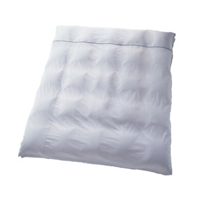 【ダブル】掛け布団カバー(羽毛布団を引き立てるやわらか超長綿使用)　色:シルバースカイ　抗菌防臭加工