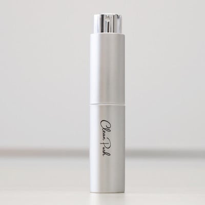 クリーンプッシュ キャップレス ハンディ除菌・消毒アルコールスプレー シルバー 8ml