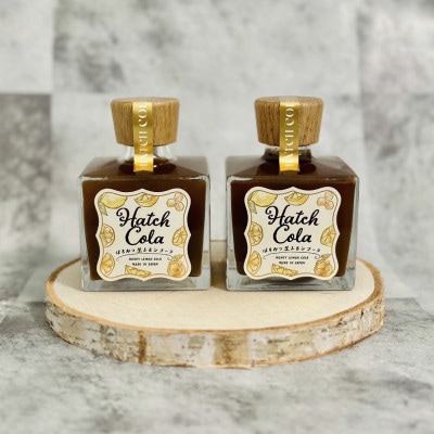 クラフトコーラシロップ2瓶 Hatch Cola | はちみつ生レモンコーラ(200ml瓶)x2本