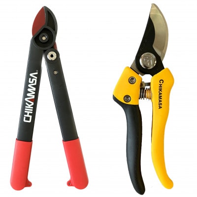 【2点セット(剪定鋏・倍力ロッパーα)】◇近正のハサミ LP-400α PSB-8Y