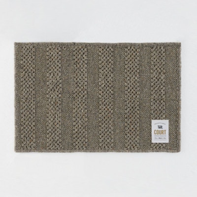 ウールラグ/Fisherman's Court GREY 60×40cm