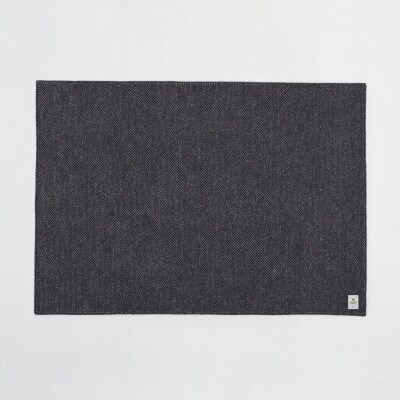 ウールラグ/Fisherman's Court NAVY 200×140cm