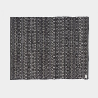 ウールラグ/Fisherman's Court NAVY×IVORY 200×250cm