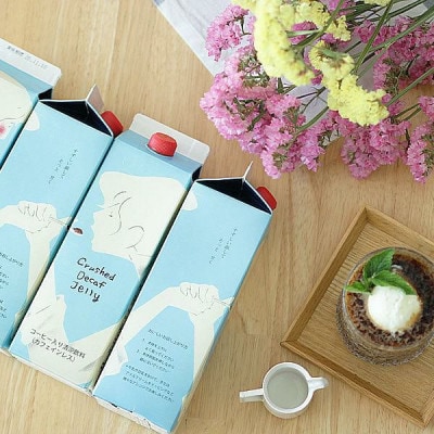 カフェインレス　コーヒーゼリー　季節限定　1,000ml×12本